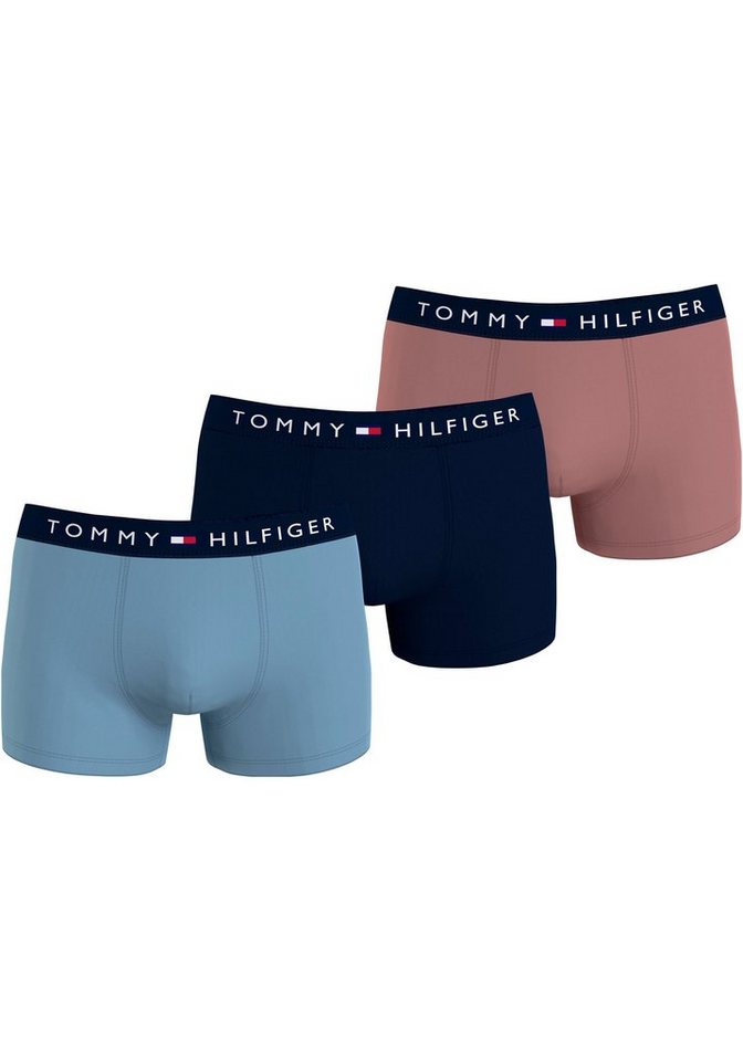 Tommy Hilfiger Underwear Trunk 3P TRUNK (Packung, 3-St., 3er) mit Logoschriftzug auf dem Bund von Tommy Hilfiger Underwear