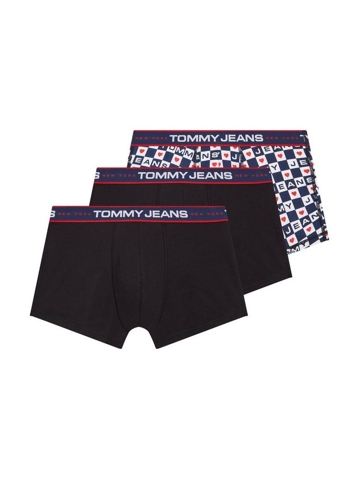 Tommy Hilfiger Underwear Trunk 3P TRUNK PRINT (Packung, 3-St., 3er-Pack) mit elastischem Logo-Bund von Tommy Hilfiger Underwear