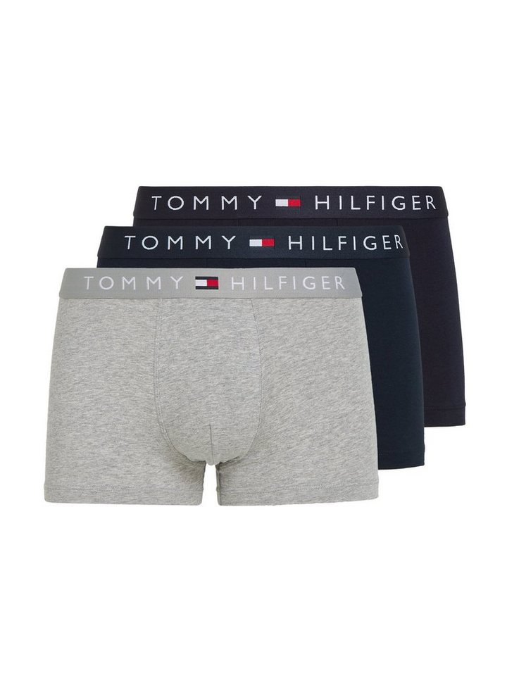 Tommy Hilfiger Underwear Trunk 3P TRUNK WB (Packung, 3-St., 3er) mit Tommy Hilfiger Logo-Elastikbund von Tommy Hilfiger Underwear