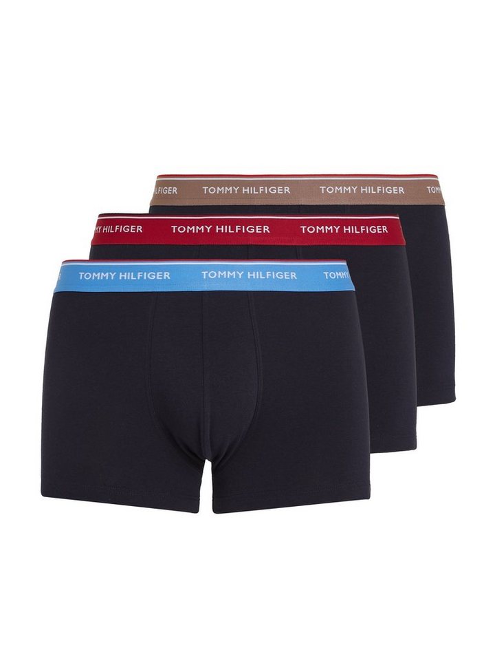 Tommy Hilfiger Underwear Trunk 3P WB TRUNK (Packung, 3-St., 3er-Pack) mit Logo-Elastikbund von Tommy Hilfiger Underwear