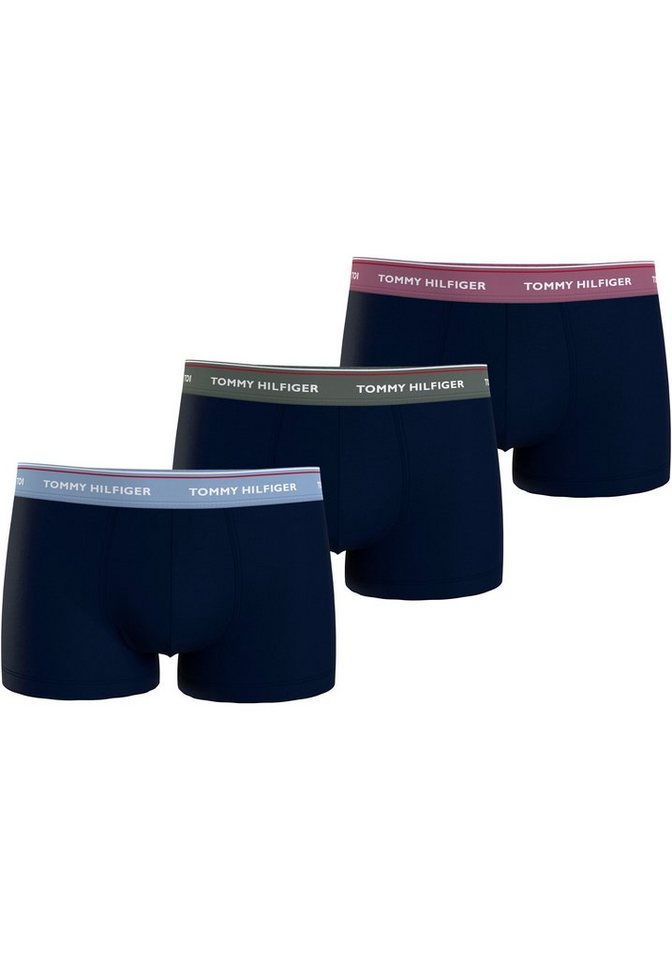 Tommy Hilfiger Underwear Trunk 3P WB TRUNK (Packung, 3-St., 3er-Pack) mit Logo-Elastikbund von Tommy Hilfiger Underwear