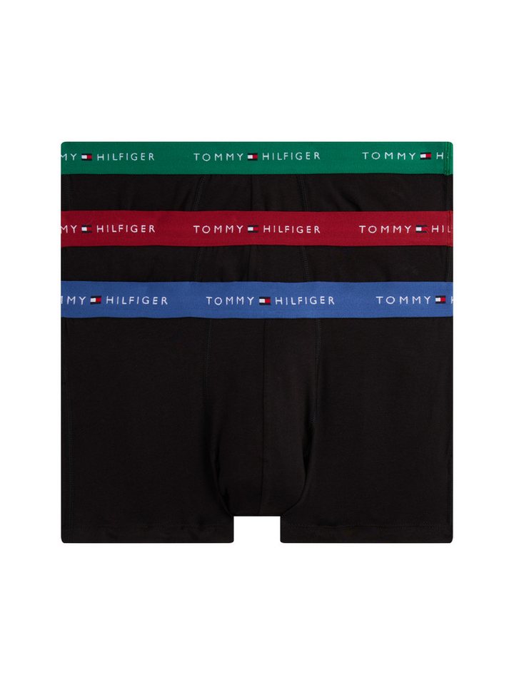 Tommy Hilfiger Underwear Trunk 3P WB TRUNK (Packung, 3-St., 3er-Pack) mit Logo-Elastikbund von Tommy Hilfiger Underwear