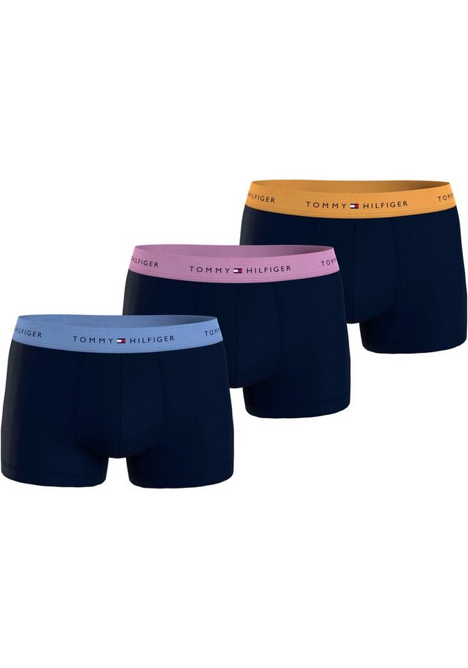 Tommy Hilfiger Underwear Trunk 3P WB TRUNK (Packung, 3-St., 3er-Pack) mit Logo-Elastikbund von Tommy Hilfiger Underwear