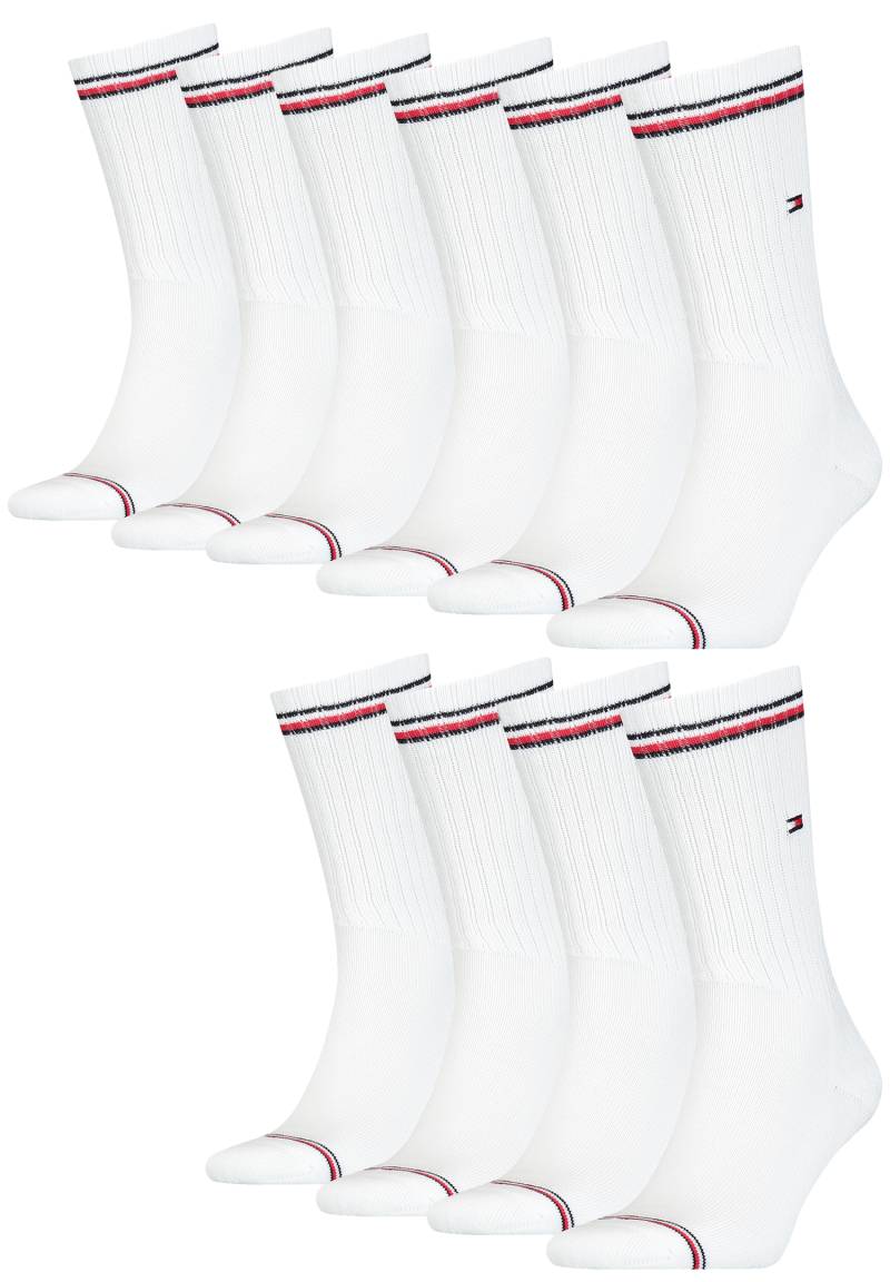 10 Paar TOMMY HILFIGER Herren ICONIC Socken Gr. 39 - 49 Tennis Socken von Tommy Hilfiger