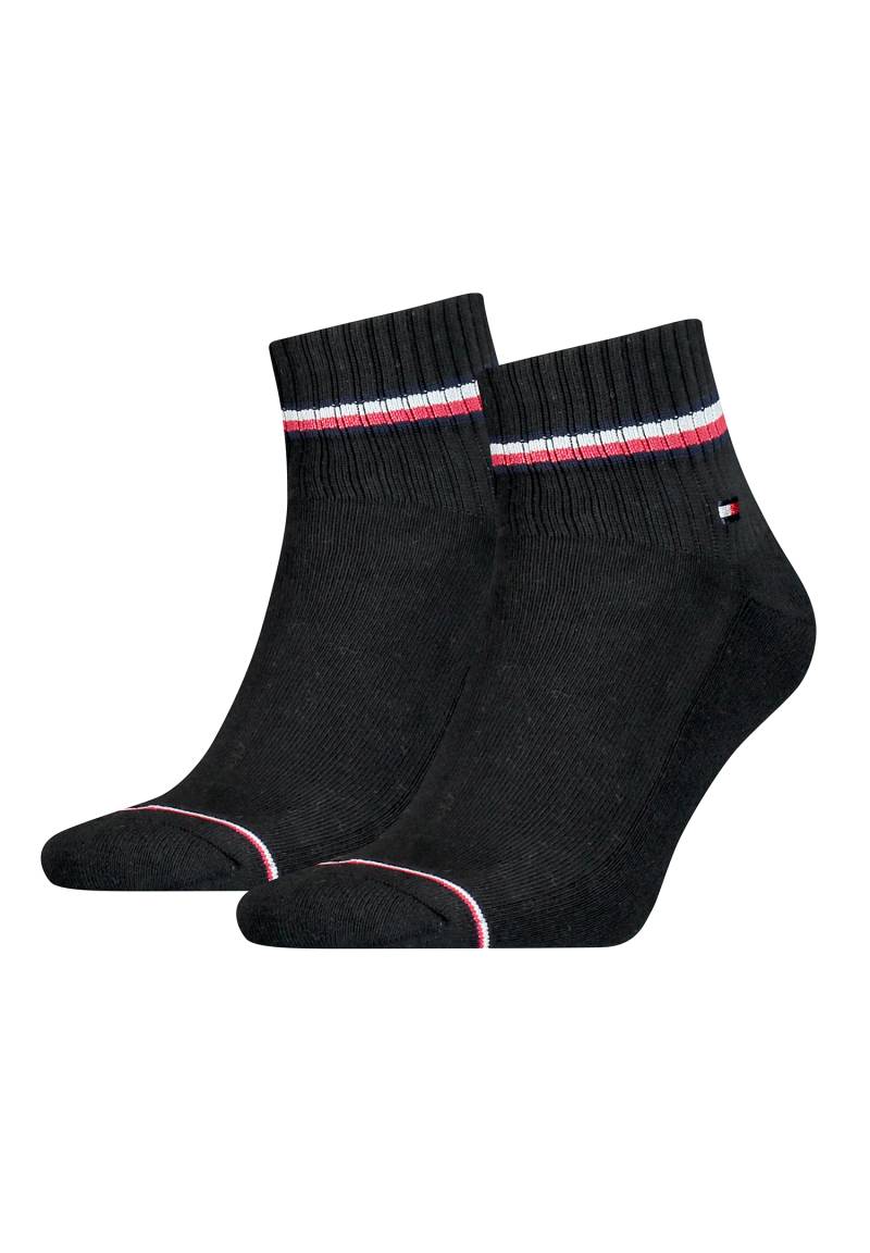 2 Paar TOMMY HILFIGER Herren ICONIC QUARTER Gr. 39 - 49 Sneaker Socken von Tommy Hilfiger