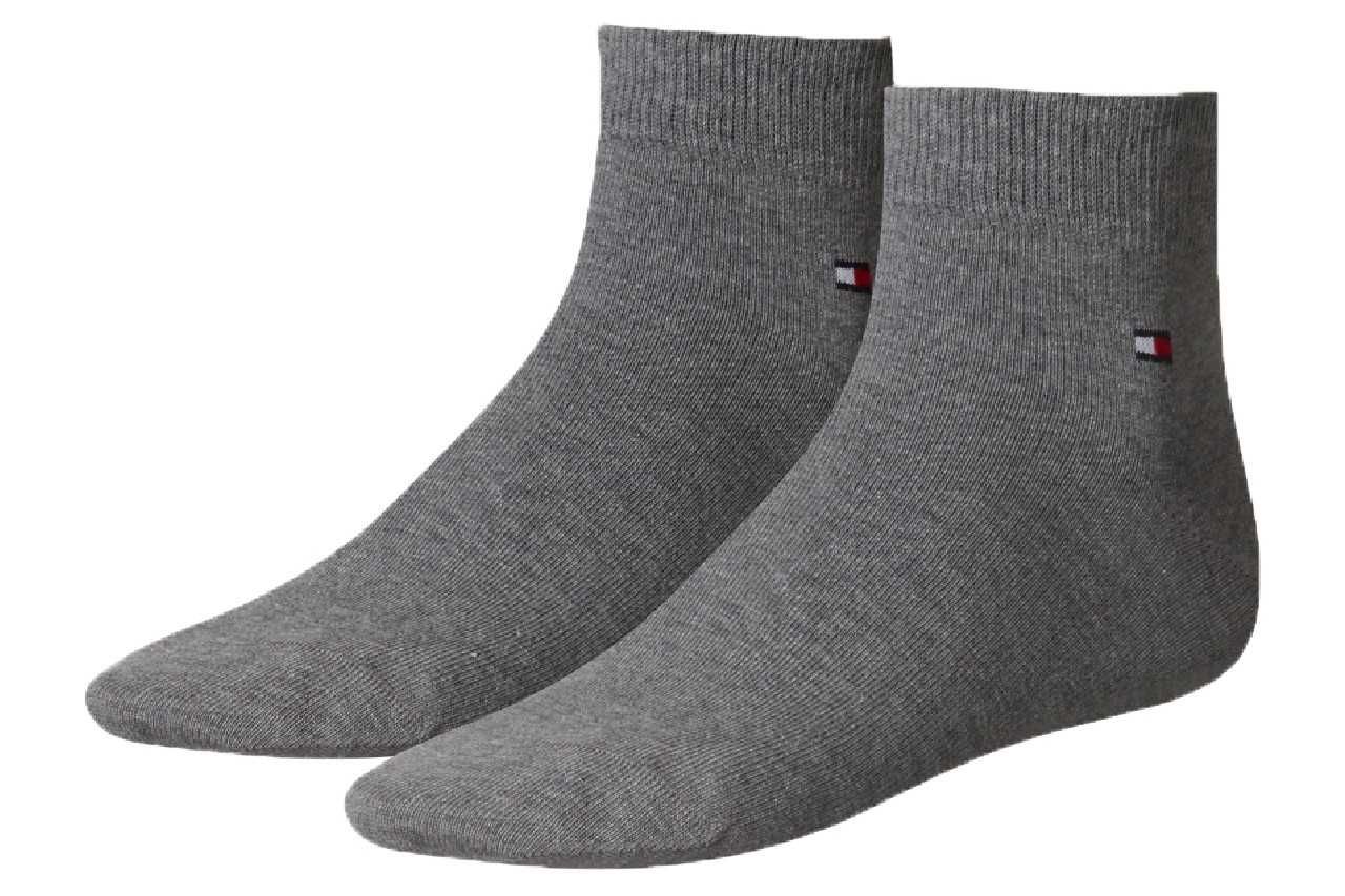 2 Paar TOMMY HILFIGER Herren Quarter Socken Gr. 39 - 46 Business Sneaker Socken von Tommy Hilfiger