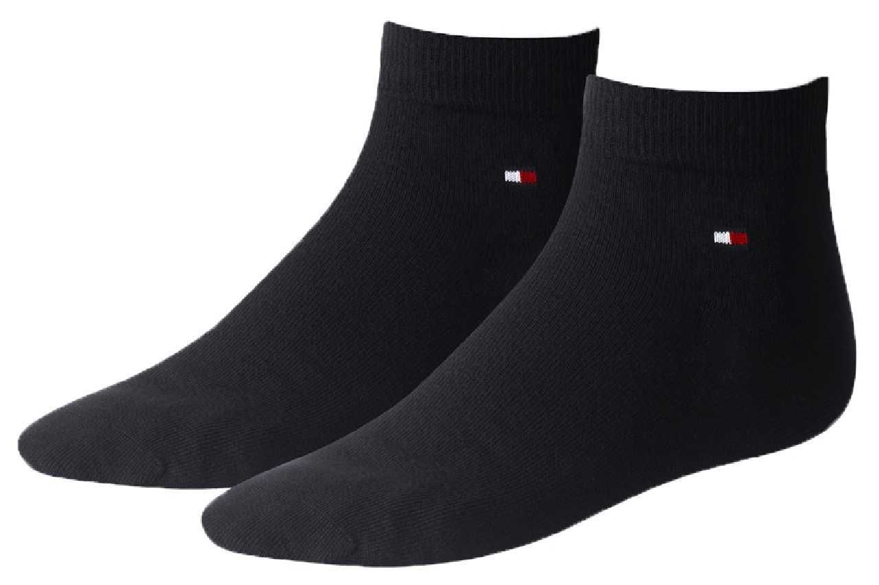 2 Paar TOMMY HILFIGER Herren Quarter Socken Gr. 39 - 46 Business Sneaker Socken von Tommy Hilfiger