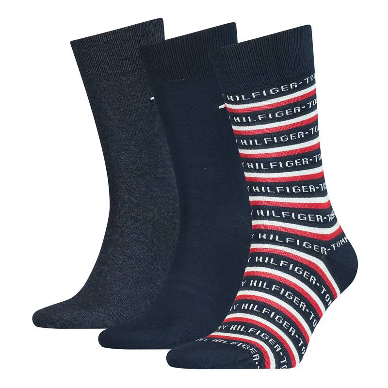 3 Paar Tommy Hilfiger Herren TH Men Giftbox 3P Gr. 39 - 46 Business Socken Gesch... von Tommy Hilfiger