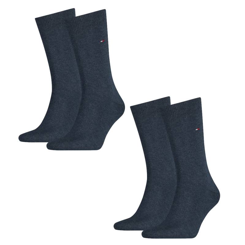 4 Paar TOMMY HILFIGER Classic Socken Gr. 39 - 49 Herren Business Socken von Tommy Hilfiger