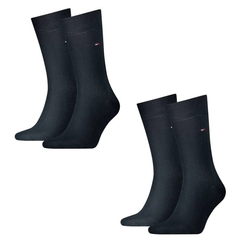 4 Paar TOMMY HILFIGER Classic Socken Gr. 39 - 49 Herren Business Socken von Tommy Hilfiger