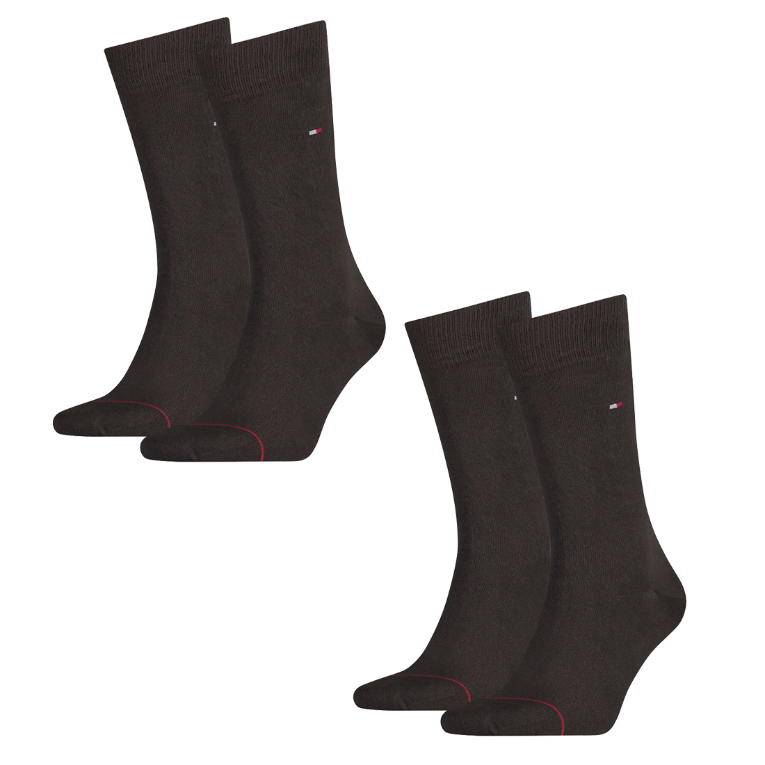 4 Paar TOMMY HILFIGER Classic Socken Gr. 39 - 49 Herren Business Socken von Tommy Hilfiger