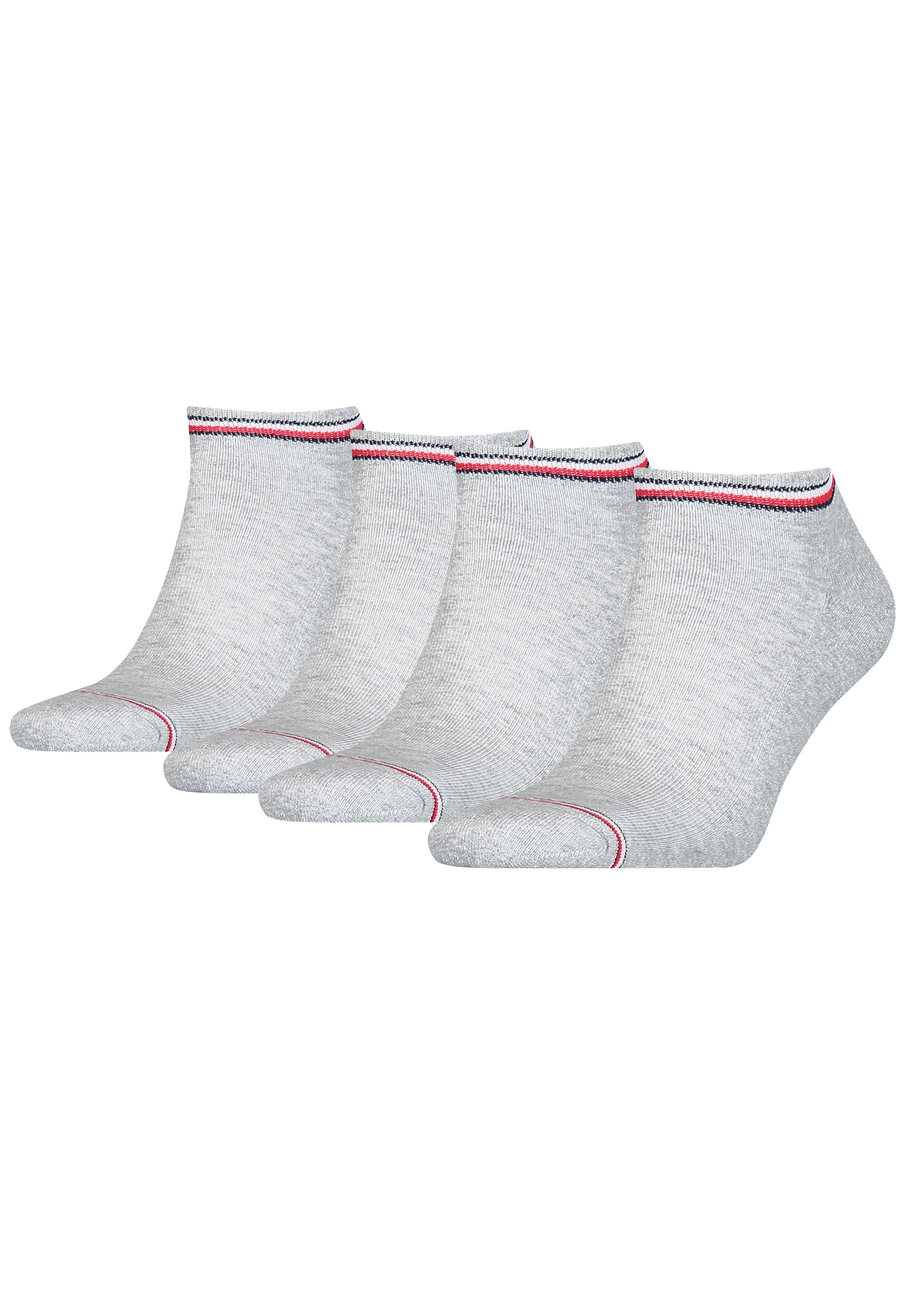4 Paar TOMMY HILFIGER Herren ICONIC SNEAKER Gr. 39 - 49 Sneaker Socken von Tommy Hilfiger
