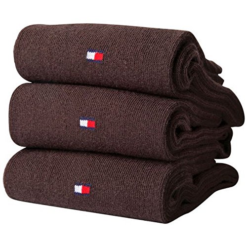 4 Paar Tommy Hilfiger Classic Herrensocken im Vorteilspack, Gr. 43/46, Braun von Tommy Hilfiger