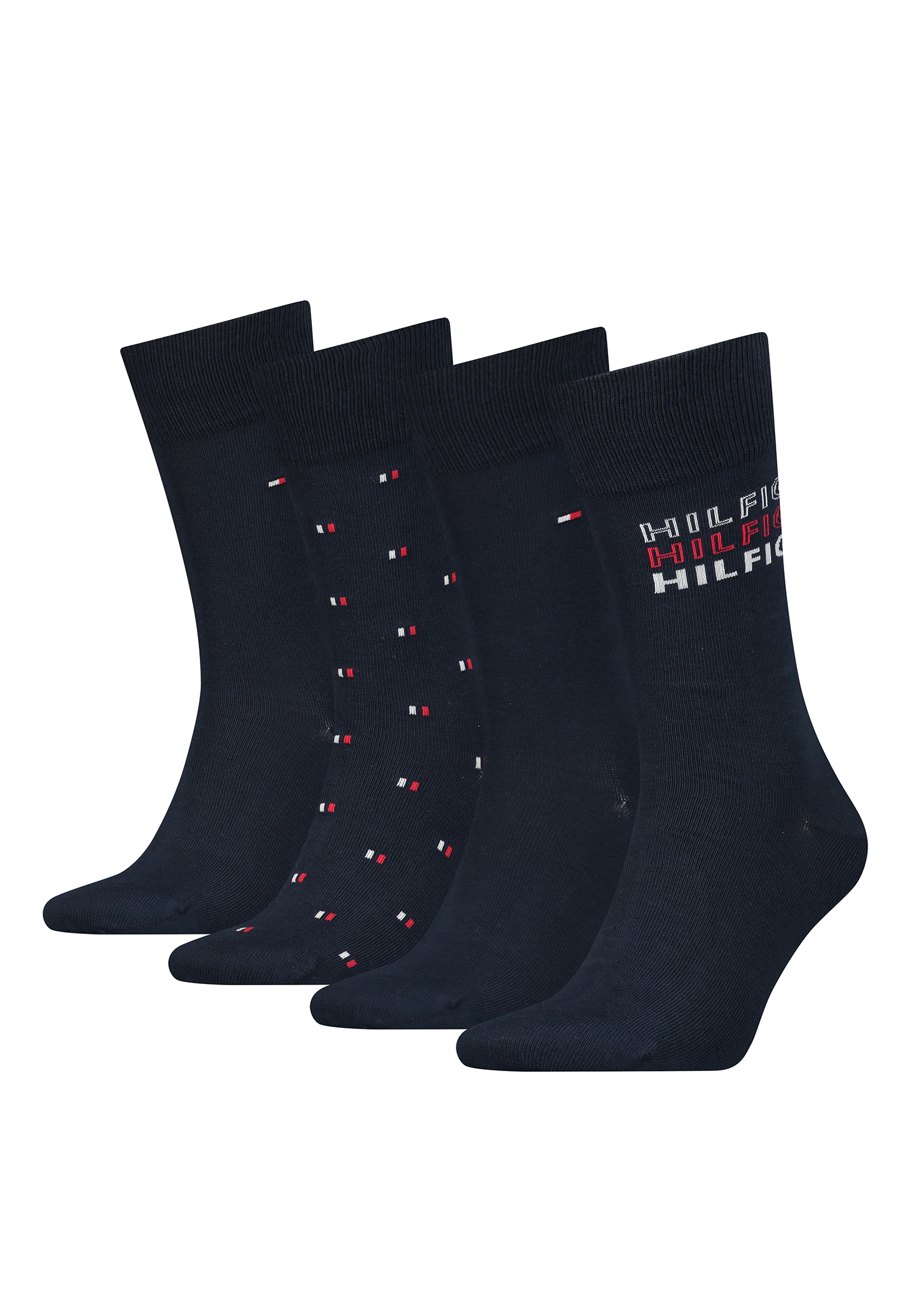 4 Paar Tommy Hilfiger Herren TH Men Giftbox 4P Gr. 39 - 46 Business Socken Gesch... von Tommy Hilfiger