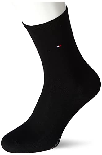 Tommy Hilfiger 4er Pack Casual Damensocken (35/38, schwarz) von Tommy Hilfiger