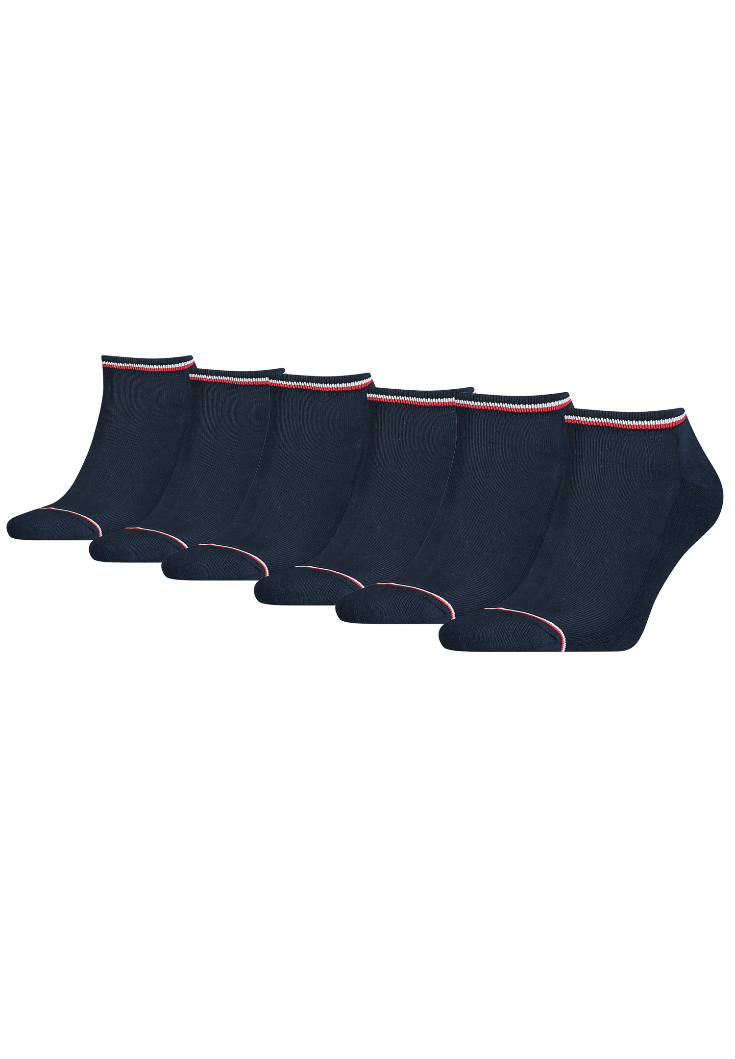 6 Paar TOMMY HILFIGER Herren ICONIC SNEAKER Gr. 39 - 49 Sneaker Socken von Tommy Hilfiger