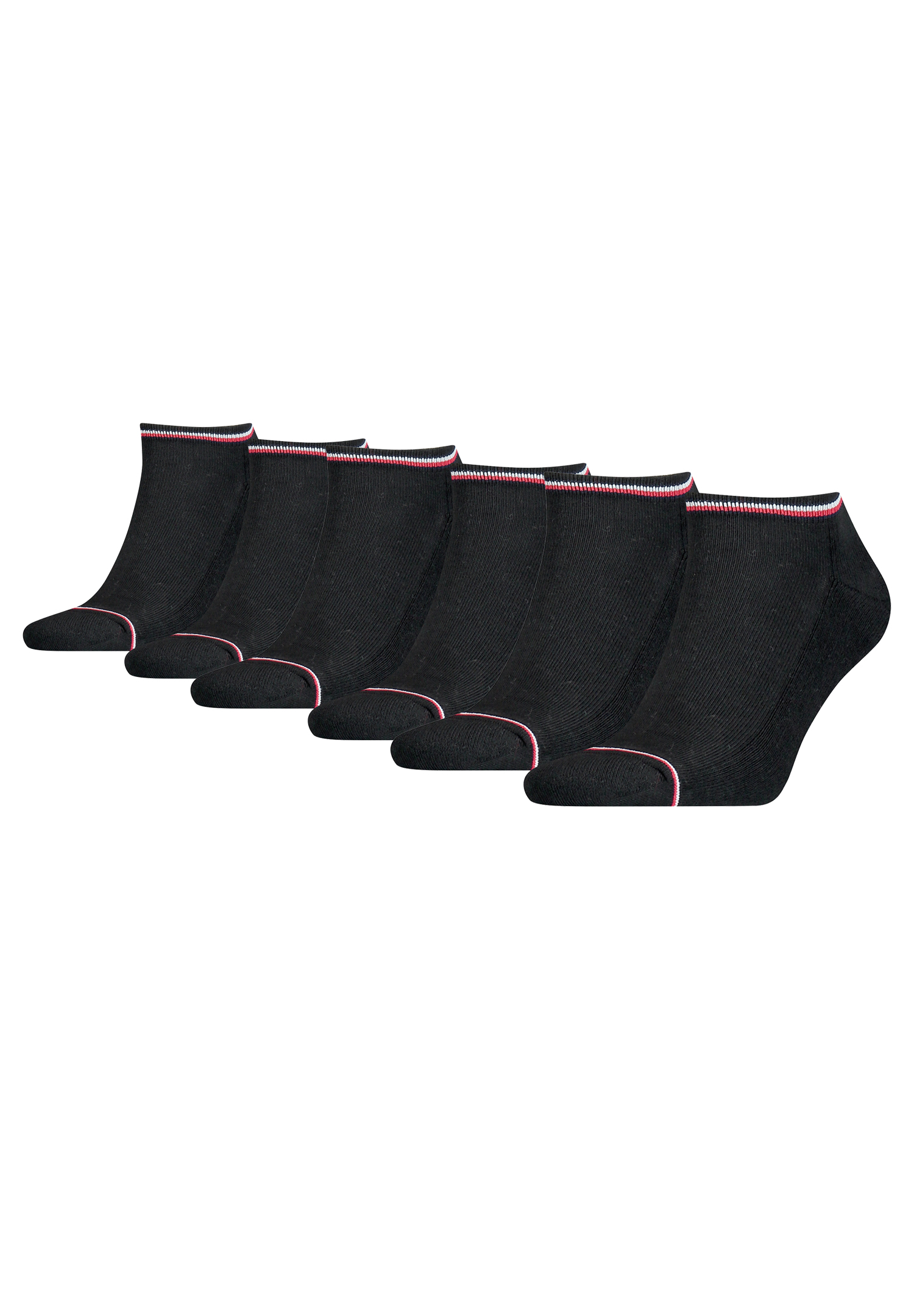 6 Paar TOMMY HILFIGER Herren ICONIC SNEAKER Gr. 39 - 49 Sneaker Socken von Tommy Hilfiger