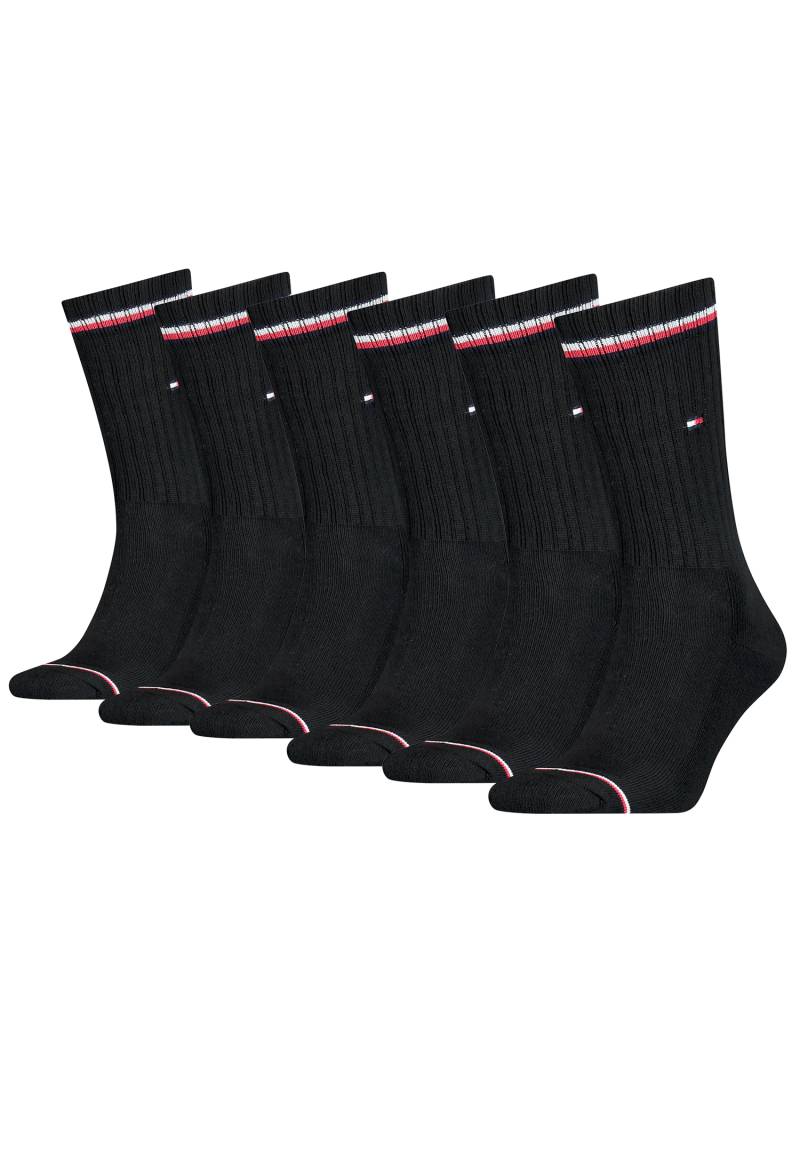6 Paar TOMMY HILFIGER Herren ICONIC Socken Gr. 39 - 49 Tennis Socken von Tommy Hilfiger