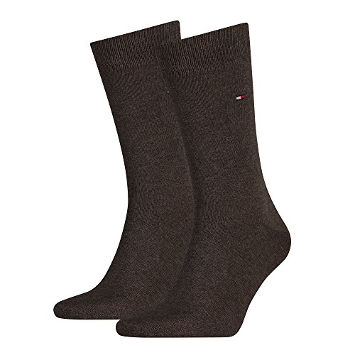 6 Paar Tommy Hilfiger Classic Herrensocken (47-49, 6xBraun) von Tommy Hilfiger