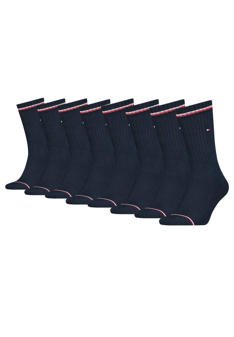 8 Paar TOMMY HILFIGER Herren ICONIC Socken Gr. 39 - 49 Tennis Socken von Tommy Hilfiger