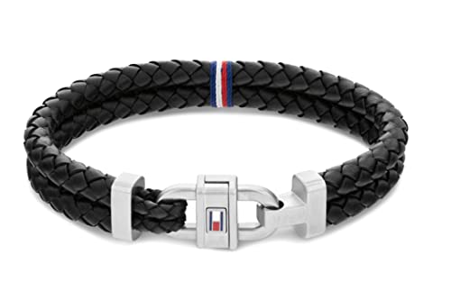 Tommy Hilfiger Jewelry Armband für Herren aus Leder Schwarz - 2790361 von Tommy Hilfiger