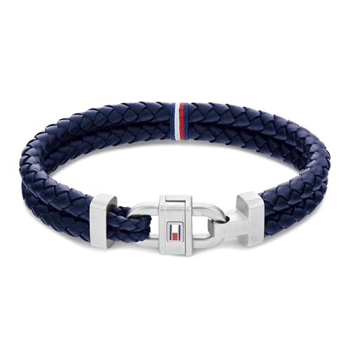 Tommy Hilfiger Jewelry Armband für Herren aus Leder Blau - 2790362 von Tommy Hilfiger