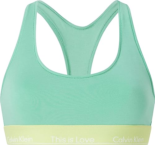 Calvin Klein UNLINED BRALETTE, GREEN, grün(t (97)), Gr. M von Tommy Hilfiger