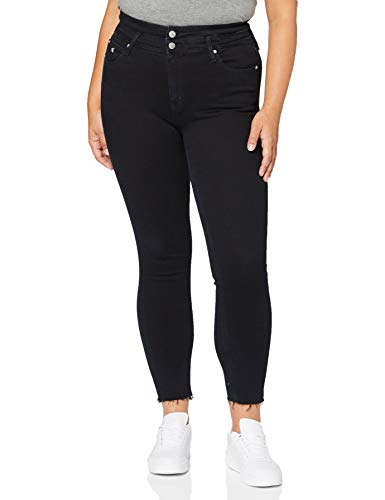 Calvin Klein Jeans Damen Ckj 010 High Rise Skinny Ankle Hose, Black 2 Waistb Rwh, 34W Short von Tommy Hilfiger