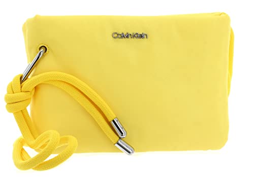 Calvin Klein Roped Crossbody Nylon Magnetic Yellow von Calvin Klein