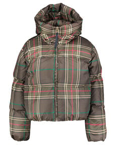 Damen Daunenjacke PRINTED CHECK REDOWN PUFFER JKT von Tommy Hilfiger