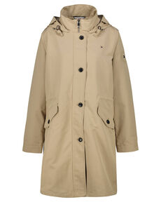 Damen Trenchcoat CRV COTTON BLEND PARKA von Tommy Hilfiger