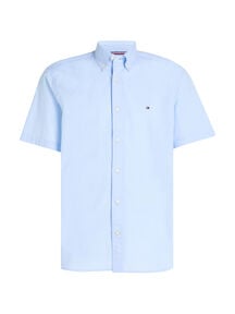 Herren Hemd aus Baumwolle FLEX POPLIN Kurzarm Regular Fit von Tommy Hilfiger