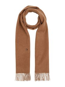 Herren Kaschmirschal TH CASHMERE PLAQUE SCARF von Tommy Hilfiger