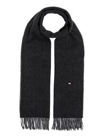 Herren Kaschmirschal TH CASHMERE PLAQUE SCARF von Tommy Hilfiger