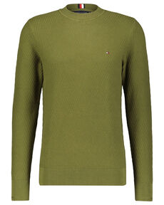 Herren Strickpullover RECTANGULAR STRUCTURE CREW von Tommy Hilfiger