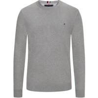 Tommy Hilfiger Pullover aus einem Baumwollgemisch mit O-Neck von Tommy Hilfiger