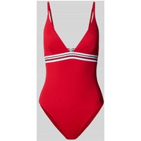 TOMMY HILFIGER Badeanzug mit Logo-Tape in Rot, Größe XL TOMMY HILFIGER Badeanzug mit Logo-Tape in Rot, Größe XL von Tommy Hilfiger