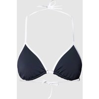 TOMMY HILFIGER Bikini-Oberteil mit Neckholder in Dunkelblau, Größe M von Tommy Hilfiger