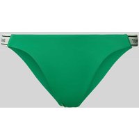 TOMMY HILFIGER Bikini-Slip mit Label-Print in Gruen, Größe XS von Tommy Hilfiger