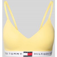 TOMMY HILFIGER Bralette aus Baumwoll-Elasthan-Mix in Gelb, Größe XS von Tommy Hilfiger