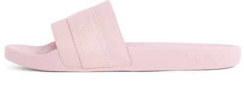 TOMMY HILFIGER Damen Badeschuhe Poolslide with Webbing Elegant, Rosa (Foggy Pink), 39 von Tommy Hilfiger