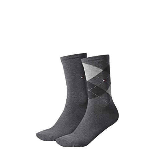 Tommy Hilfiger Damen Socken Check Casual Socken 4er Pack von Tommy Hilfiger