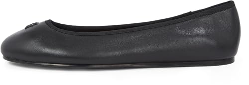 Tommy Hilfiger Damen Ballerinas Hardware aus Leder, Schwarz (Black), 40 von Tommy Hilfiger