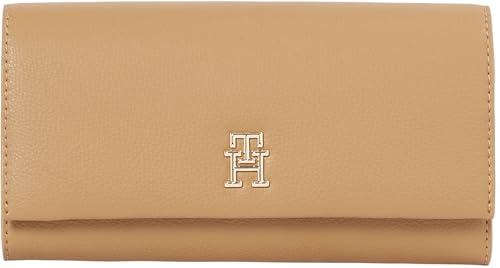 Tommy Hilfiger Damen Geldbörse Legacy Flap mit Umschlag, Beige (Safari Canvas), Einheitsgröße von Tommy Hilfiger