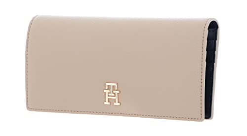 Tommy Hilfiger Damen TH Casual Large Wallet AW0AW14638 Geldbörsen, Beige (Beige) von Tommy Hilfiger