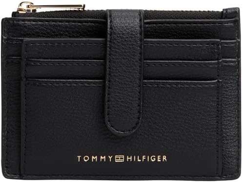 TOMMY HILFIGER Damen Th Flag Cc Holder Aw0aw18027 Kartenhalter, Black (Black) von Tommy Hilfiger