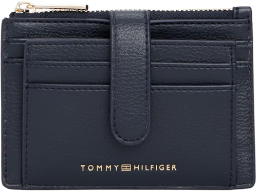 TOMMY HILFIGER Damen Th Flag Cc Holder Aw0aw18027 Kartenhalter, Blue (Space Blue) von Tommy Hilfiger