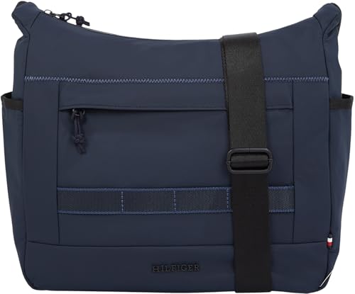 Tommy Hilfiger Herren Umhängetasche Colour Messenger Groß, Blau (Space Blue), Einheitsgröße von TOMMY HILFIGER