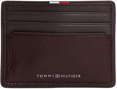 TOMMY HILFIGER Herren Th Corp Cc Holder Am0am13738 Kartenhalter, Brown (Coffee Bean) von Tommy Hilfiger