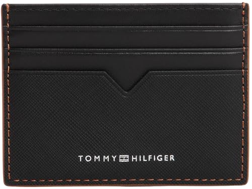 TOMMY HILFIGER Herren Th Edge Cc Holder Am0am13793 Kartenhalter, Black (Black) von Tommy Hilfiger